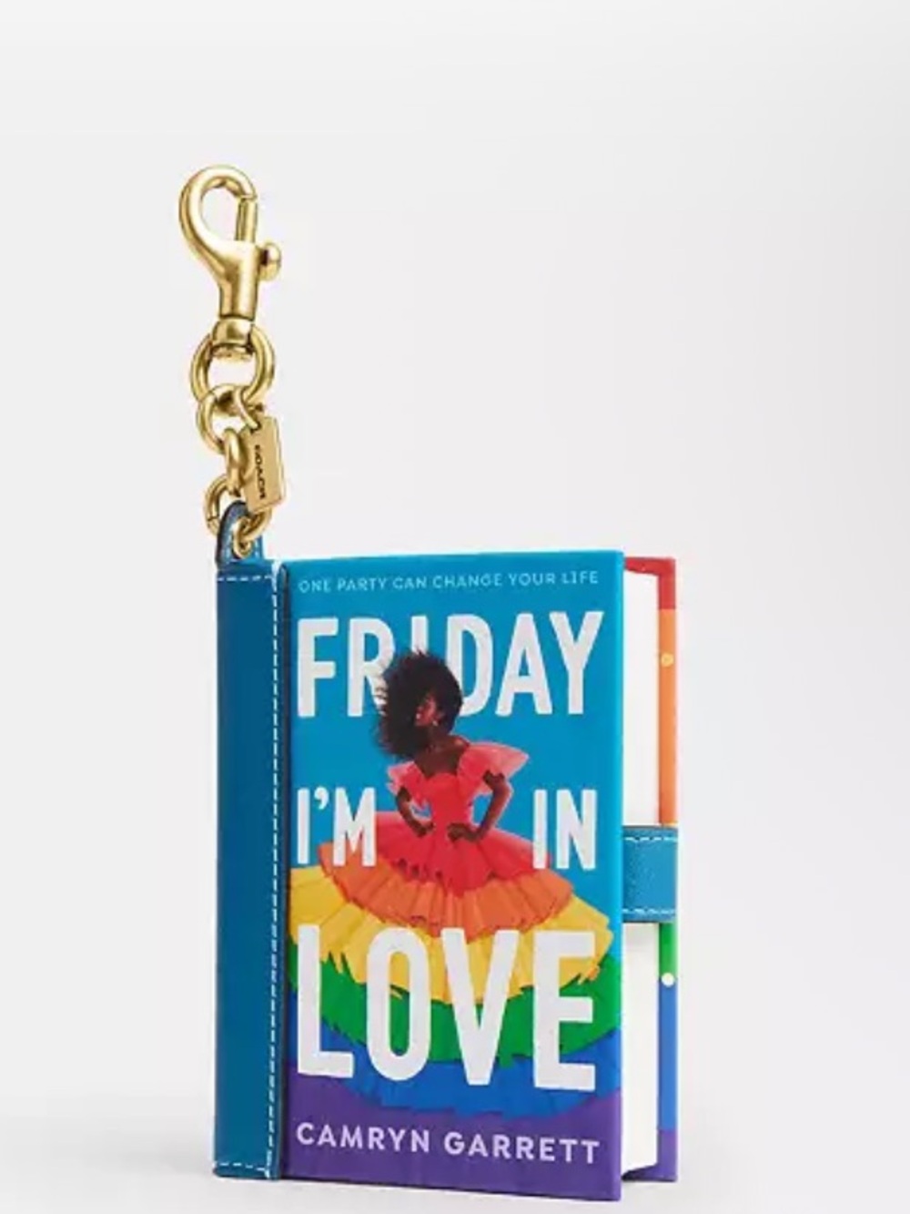 Coach storybook bag charm Friday I’m in love Camryn Garrett pride - Picture 9 of 13